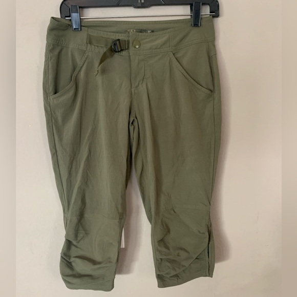 Prana Green Cargo Shorts for Outdoor Adventures - Picture 1 of 4